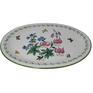 Studio Nova‎ Serving Platter Garden Bloom Large Oval 16 In By Mikasa Vintage